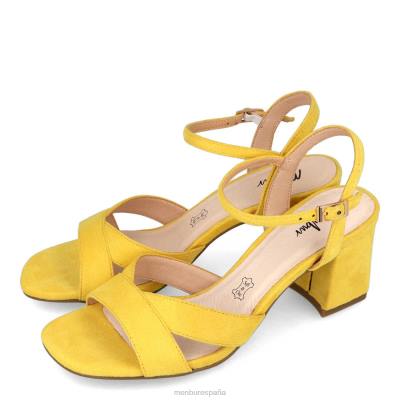 Menbur mujer venier 204L3254 zapato casual elegante amarillo