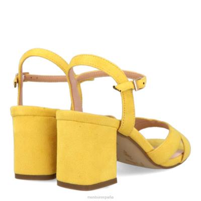 Menbur mujer venier 204L3254 zapato casual elegante amarillo