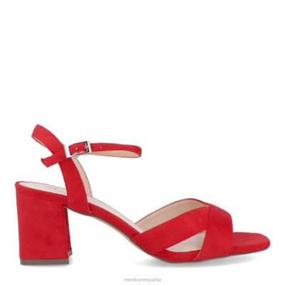 Menbur mujer venier 204L329 zapato casual elegante rojo