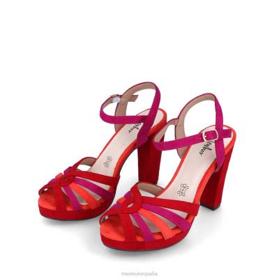 Menbur mujer vernazza 204L3294 zapato casual elegante rojo