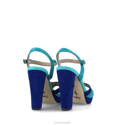 Menbur mujer vernazza 204L345 zapato casual elegante azul medio