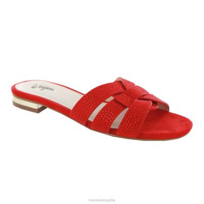 Menbur mujer vesallo 204L3335 zapato casual elegante rojo