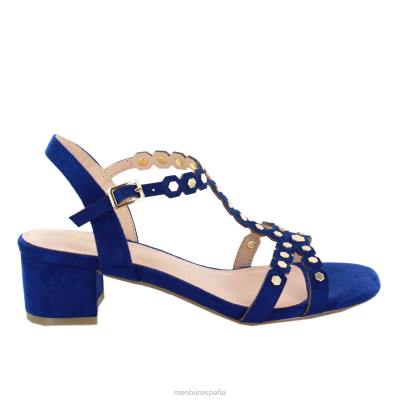 Menbur mujer viano 204L3592 zapato casual elegante azul medio