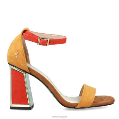 Menbur mujer vicentino 204L3631 zapato casual elegante amarillo