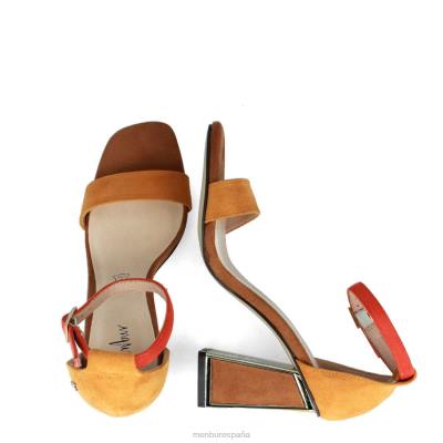 Menbur mujer vicentino 204L3631 zapato casual elegante amarillo