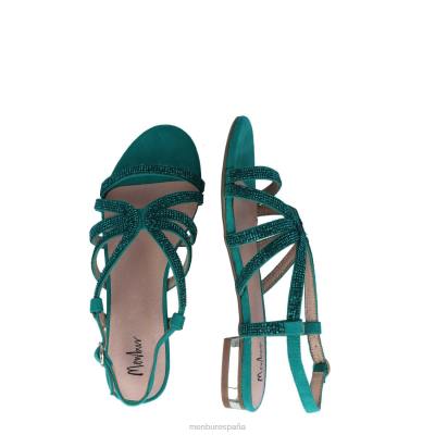 Menbur mujer vinca 204L3331 zapato casual elegante verde