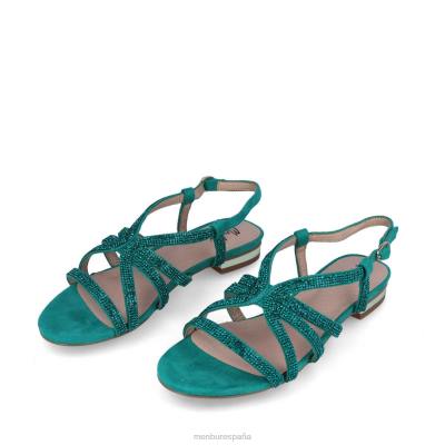 Menbur mujer vinca 204L3331 zapato casual elegante verde