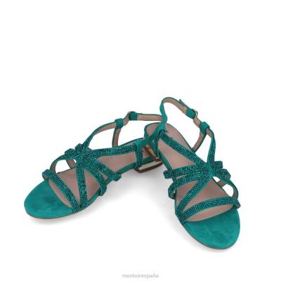 Menbur mujer vinca 204L3331 zapato casual elegante verde