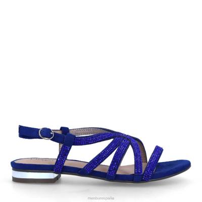 Menbur mujer vinca 204L365 zapato casual elegante azul medio