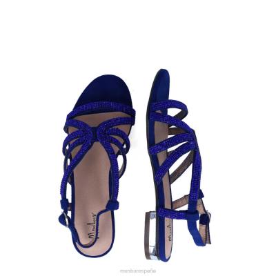 Menbur mujer vinca 204L365 zapato casual elegante azul medio