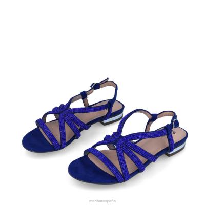 Menbur mujer vinca 204L365 zapato casual elegante azul medio