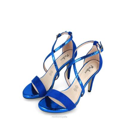 Menbur mujer zenario 204L3080 zapato casual elegante azul medio