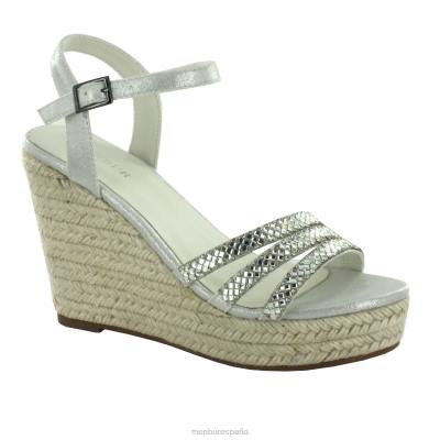 Menbur mujer Alicia 204L2474 zapato de novia blanco