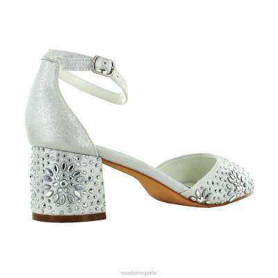 Menbur mujer Hilda 204L2493 zapato de novia blanco