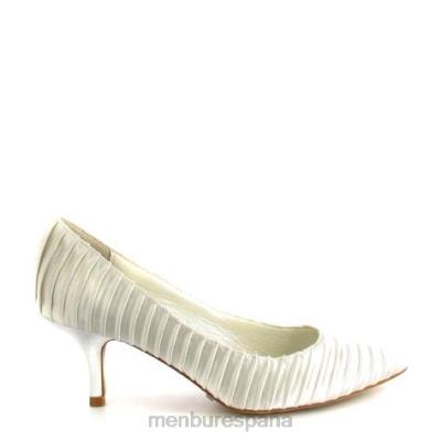 Menbur mujer celia 204L2364 zapato de novia blanco