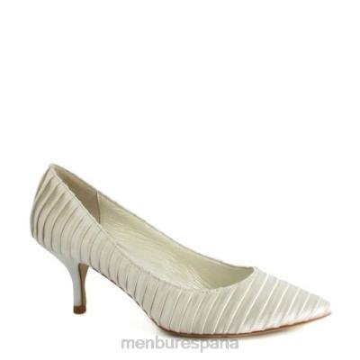 Menbur mujer celia 204L2364 zapato de novia blanco