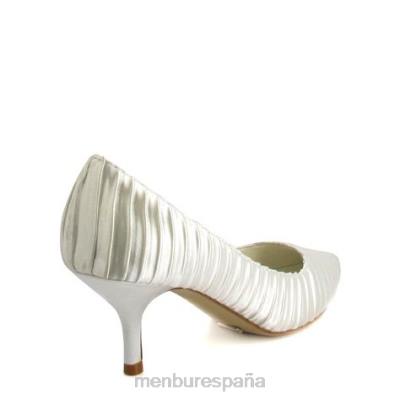 Menbur mujer celia 204L2364 zapato de novia blanco