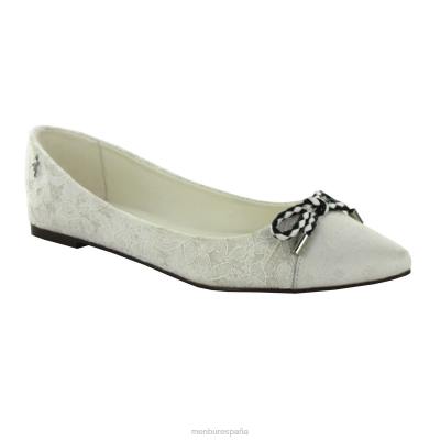 Menbur mujer edurne 204L2245 zapato de novia blanco