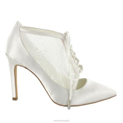 Menbur mujer elizabeth 204L2217 zapato de novia blanco