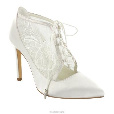 Menbur mujer elizabeth 204L2217 zapato de novia blanco