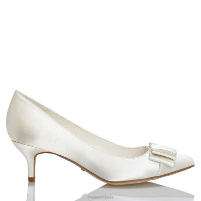 Menbur mujer galatea 204L2410 zapato de novia blanco