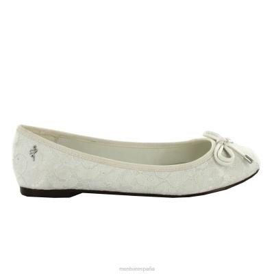 Menbur mujer isidora 204L2244 zapato de novia blanco