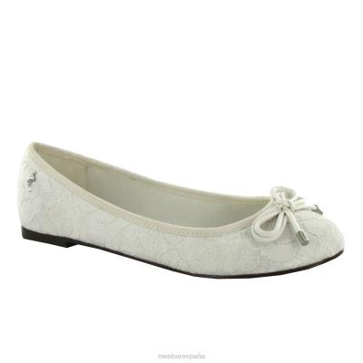 Menbur mujer isidora 204L2244 zapato de novia blanco