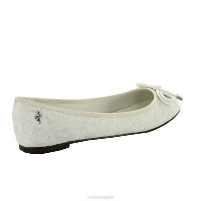 Menbur mujer isidora 204L2244 zapato de novia blanco