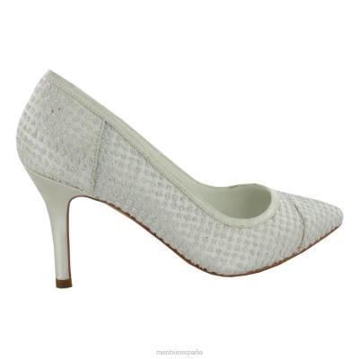 Menbur mujer juana 204L2251 zapato de novia blanco