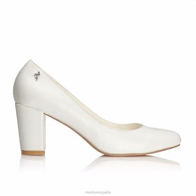 Menbur mujer kiara 204L2454 zapato de novia blanco