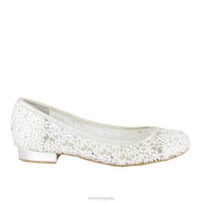 Menbur mujer manderley 204L2356 zapato de novia blanco