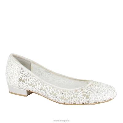 Menbur mujer manderley 204L2356 zapato de novia blanco