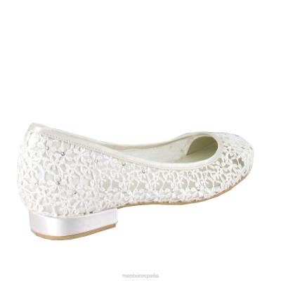 Menbur mujer manderley 204L2356 zapato de novia blanco