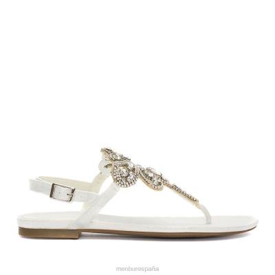 Menbur mujer marlena 204L2371 zapato de novia blanco