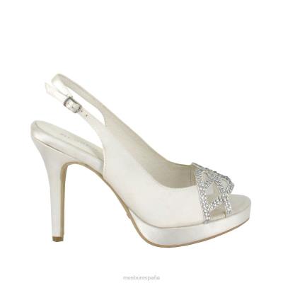 Menbur mujer melisa 204L2291 zapato de novia blanco