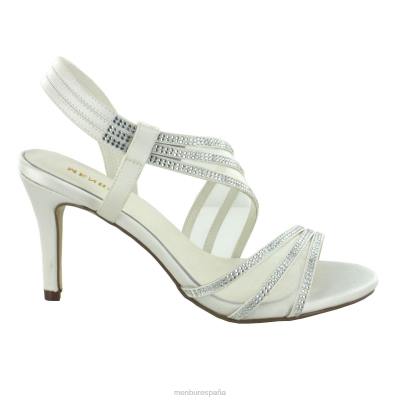 Menbur mujer neus 204L2480 zapato de novia blanco