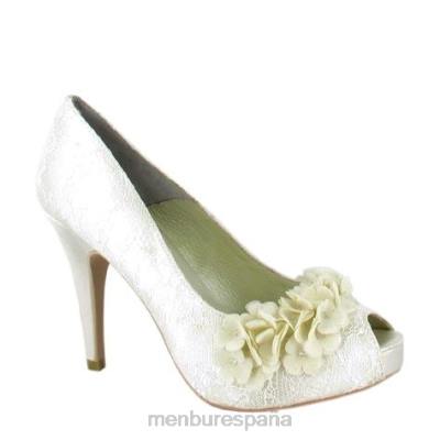 Menbur mujer rea 204L2288 zapato de novia blanco