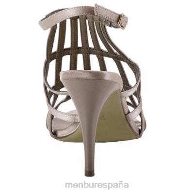 Menbur mujer rea 204L2332 zapato de novia beige