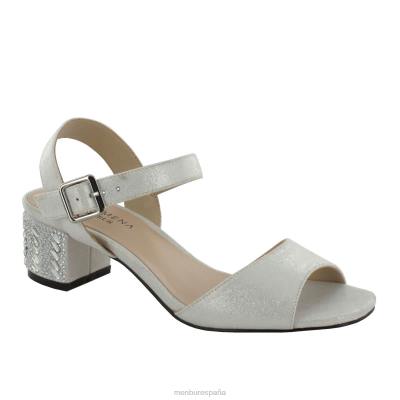 Menbur mujer triana 204L2242 zapato de novia blanco