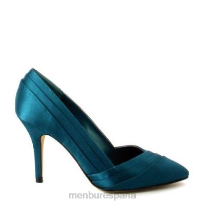 Menbur mujer yegua 204L2268 zapato de novia verde