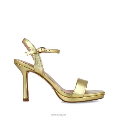 Menbur mujer Australia 204L150 sandalias oro