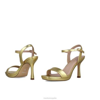 Menbur mujer Australia 204L150 sandalias oro