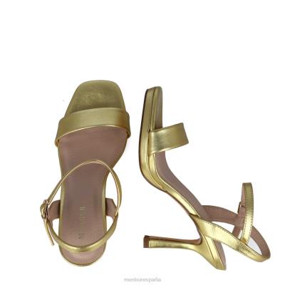 Menbur mujer Australia 204L150 sandalias oro