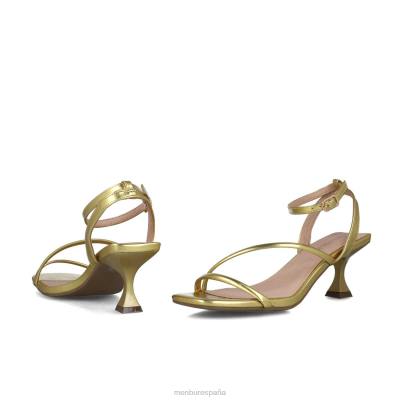 Menbur mujer Australia 204L2795 sandalias oro