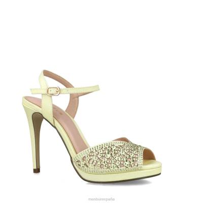 Menbur mujer Can Menor 204L2568 sandalias amarillo