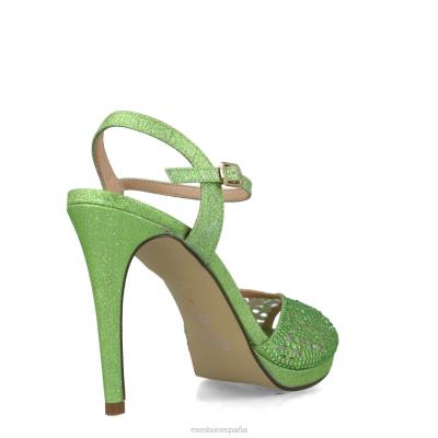 Menbur mujer Can Menor 204L2569 sandalias verde