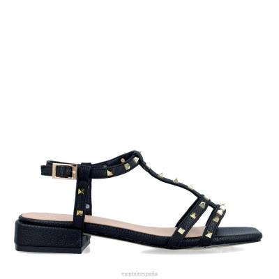 Menbur mujer Libra 204L2658 sandalias negro