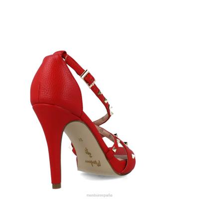 Menbur mujer Libra 204L2725 sandalias rojo