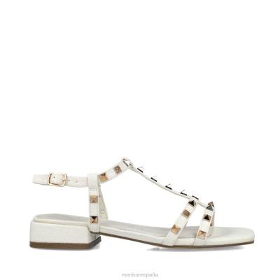 Menbur mujer Libra 204L56 sandalias blanco