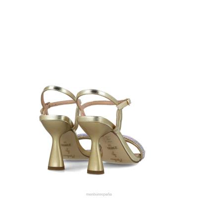 Menbur mujer Lira 204L66 sandalias oro